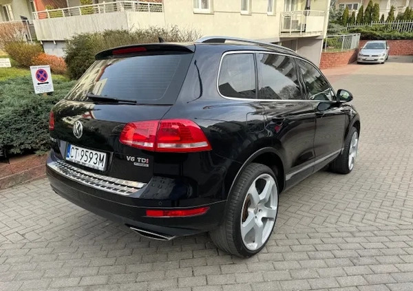 Volkswagen Touareg cena 76900 przebieg: 194100, rok produkcji 2012 z Toruń małe 407